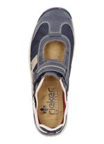 Rieker pantoffel met verstelbare klittenbandsluiting MARINE-SAND